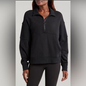 Vuori Sedona Cotton Blend Half-Zip Sweatshirt